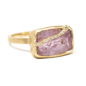 Fault Line Imperial Topaz Ring