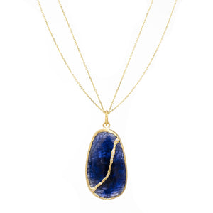 Into the Deep Sapphire Necklace