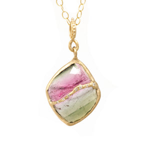 Watermelon Fissure Pendant