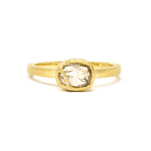 Tipsy Champagne Diamond Ring