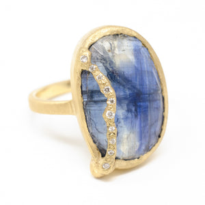Perfectly Imperfect Kyanite Ring