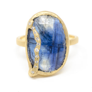Perfectly Imperfect Kyanite Ring