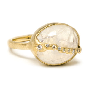 Moonglow Moonstone Ring
