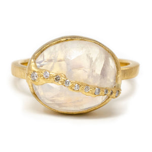Moonglow Moonstone Ring
