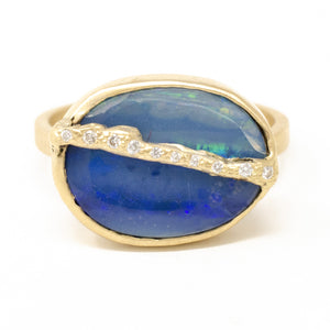 Deep Dive Opal Ring