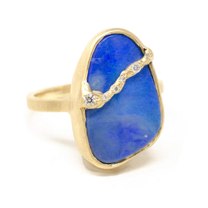 Fault Line Opal Ring