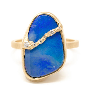 Fault Line Opal Ring