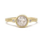 Powerfully Petite Round Diamond Ring