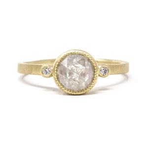 Powerfully Petite Round Diamond Ring