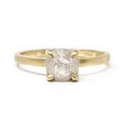 Grasping Round Diamond Ring