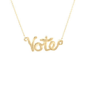 Vote Necklace