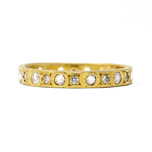 Ophelia White Diamond Band