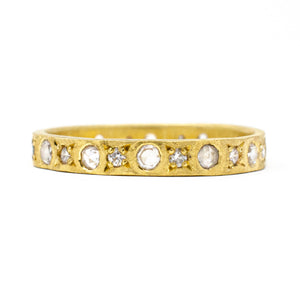 Ophelia White Diamond Band