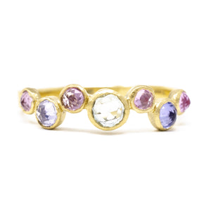 Constellation of Color Sapphire Ring