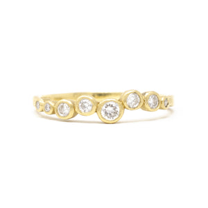 Hewn Diamond Wedding Band