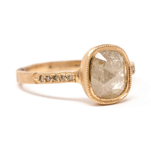 The Fairest Opaque Diamond Pave Ring