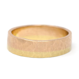 Hewn Elemental 6mm Two Tone Plain Band