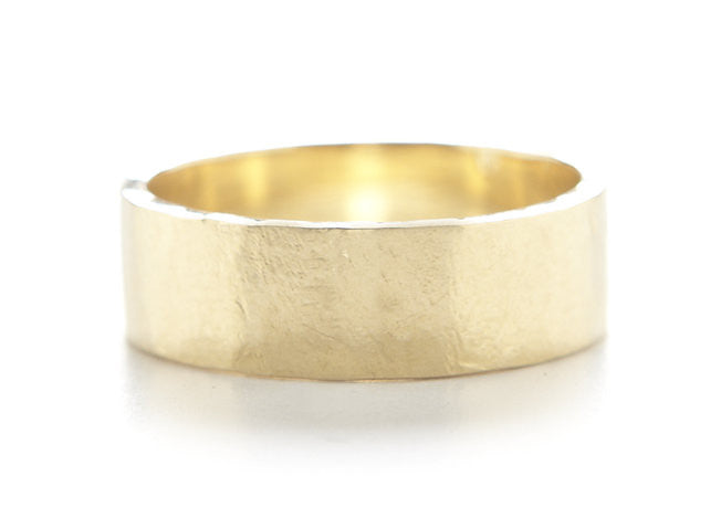 Hewn 6mm Plain Band
