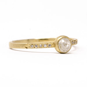 Small Wonder Opaque Pave Diamond Ring
