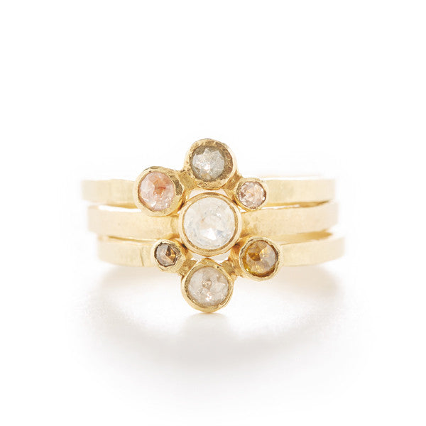 Hewn Triple Small Opaque Diamond Jacket