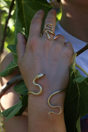 Snake Charmer Cuff Bracelet