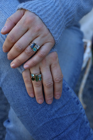 Blade of Grass Tourmaline Ring