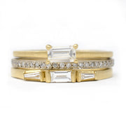 Stacking Fine Pave Diamond Band