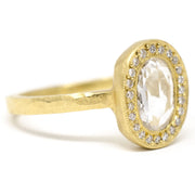 Lux Plus Oval Rose Cut Diamond Ring