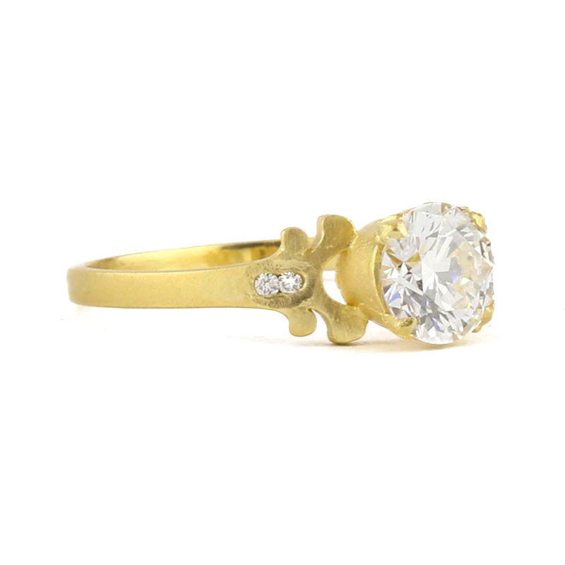 1920s Diamond Engagement ring - Helen Badge Jewellery