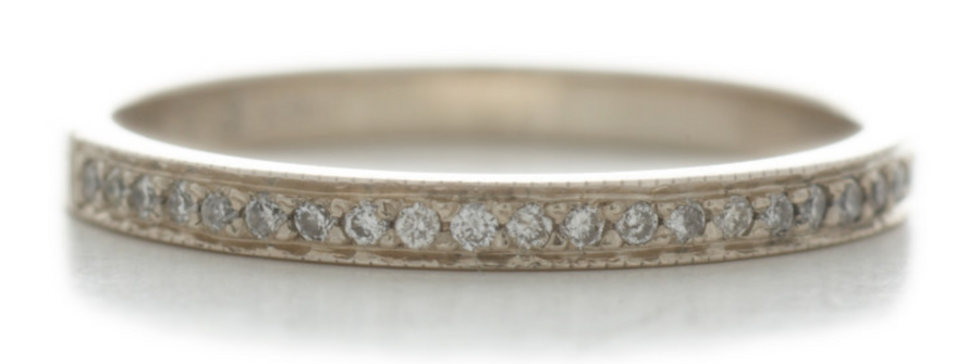 Stacking Pave Diamond Band