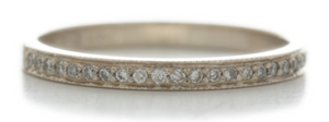 Stacking Pave Diamond Band