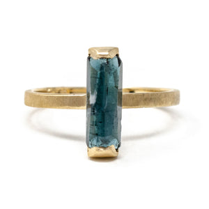 Teal Waterfall Ring