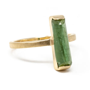 Blade of Grass Tourmaline Ring