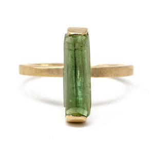 Blade of Grass Tourmaline Ring