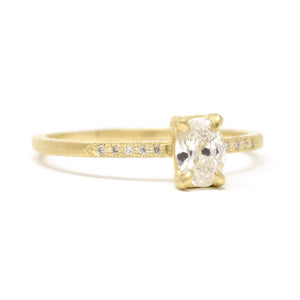 Dainty Darling Diamond Ring - SIDE