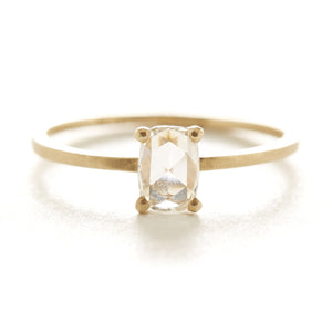 Stacking Oval Medium Diamond Ring