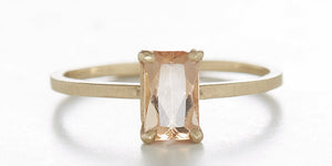 Stacking Imperial Topaz Ring