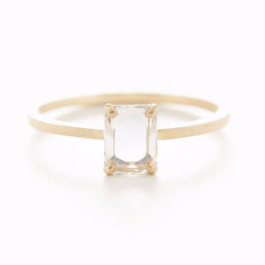 Stacking Oval Large Diamond Ring