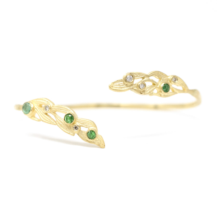 Green Goddess Cuff Bracelet