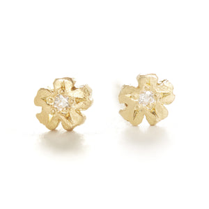 Vine Flower Stud Earrings